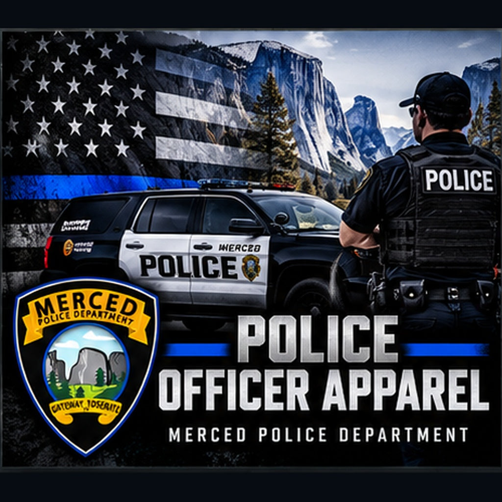 Merced Police Department Police Officer and Sergeant Apparel collection cover