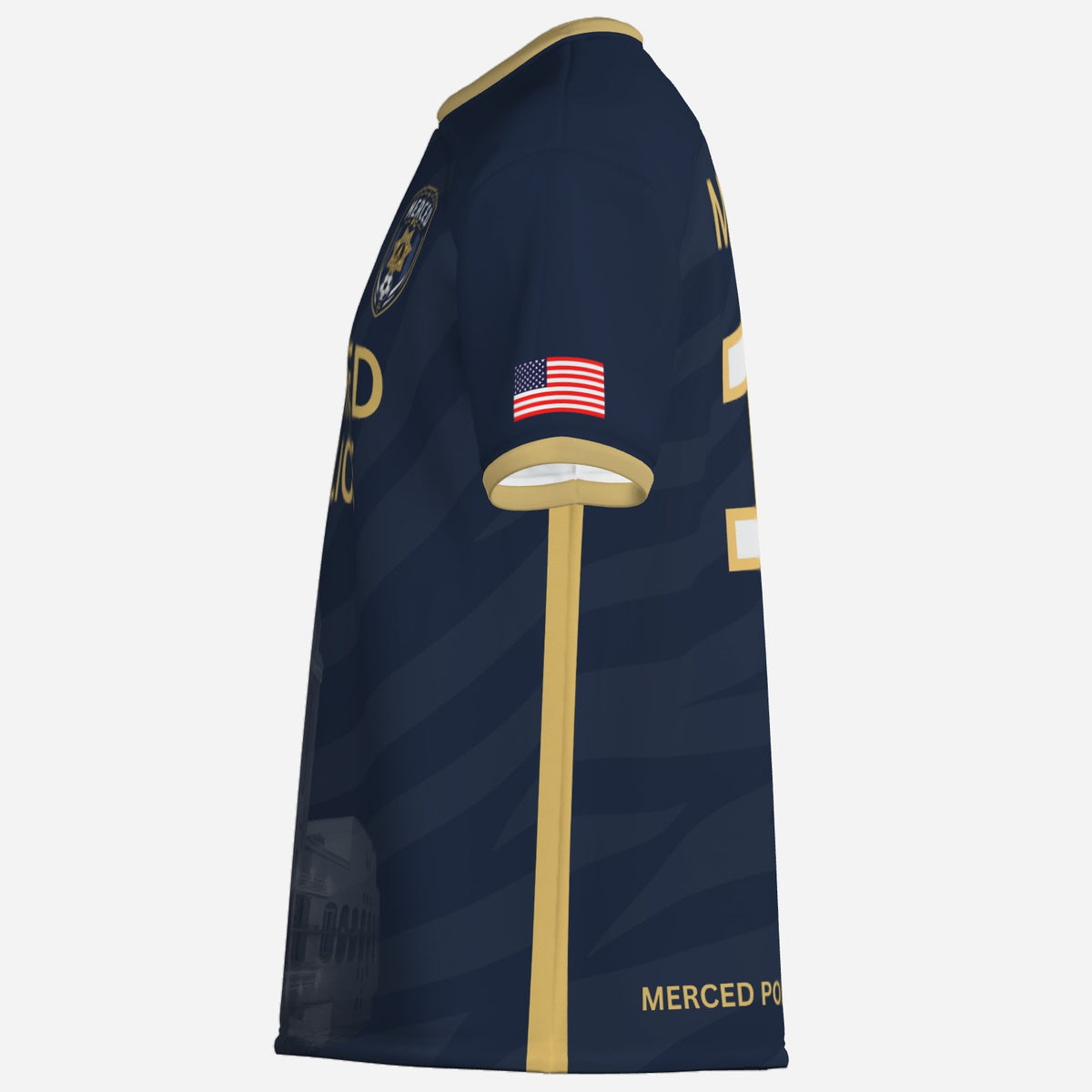 SLYR Apparel #10 MPOA Soccer Jersey for the Merced Police Officers Association Football Club