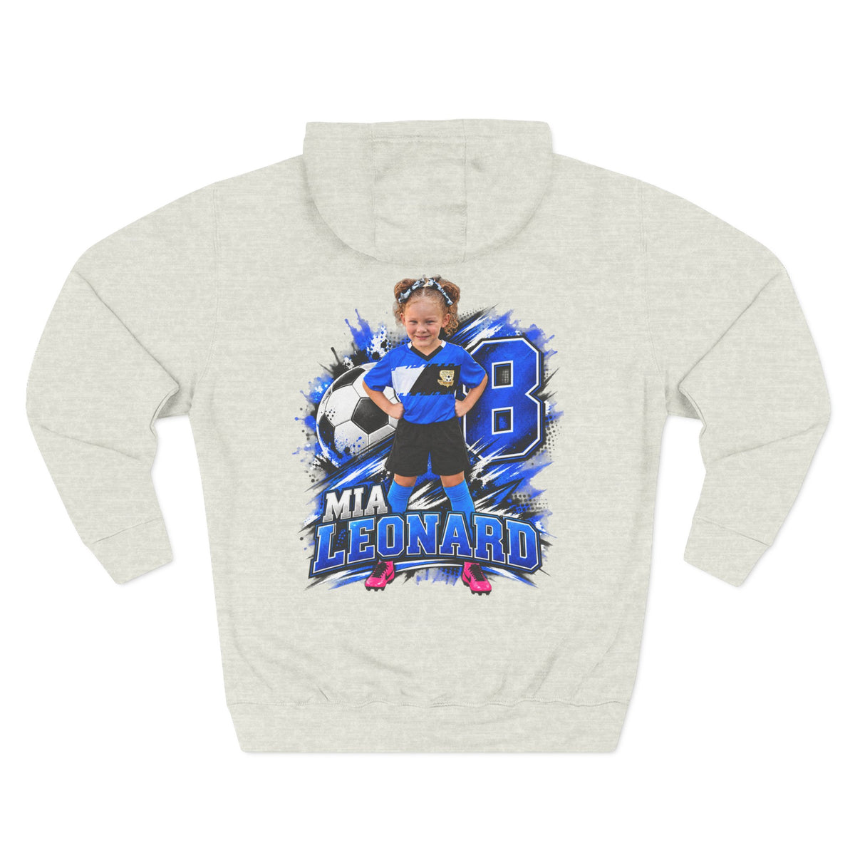 Mia Leonard number 8 soccer supporter sweatshirt - SLYR Apparel