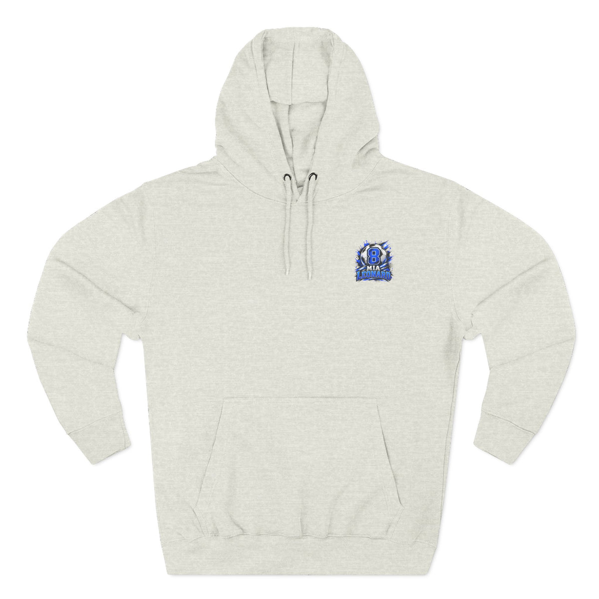 Mia Leonard #8 family fan soccer hoodie - SLYR Apparel