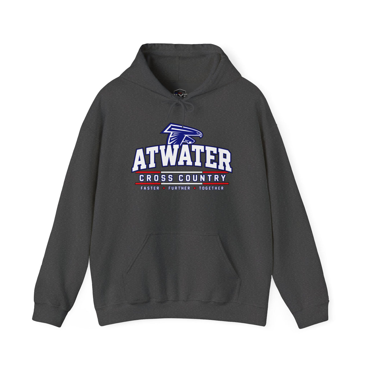 Atwater Cross Country Faster Further Together hoodie by SLYR Apparel — product view 4