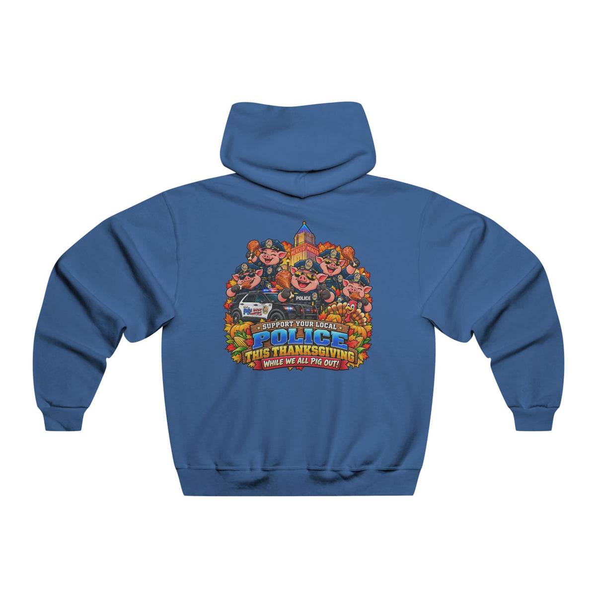 SLYR Apparel Support Your Local Police Thanksgiving Hoodie