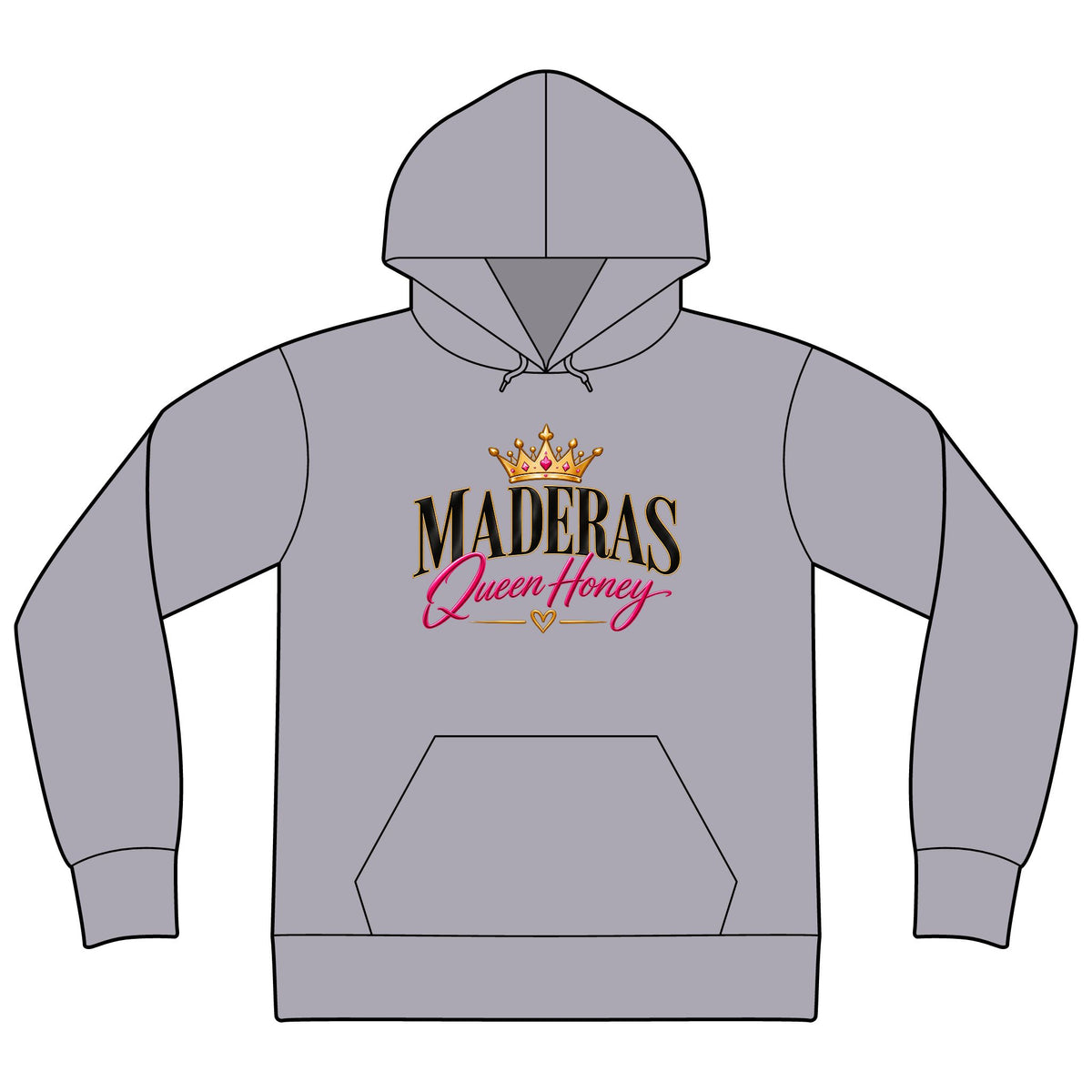 Maderas Queen Honey Hoodie by SLYR Apparel - product image 4