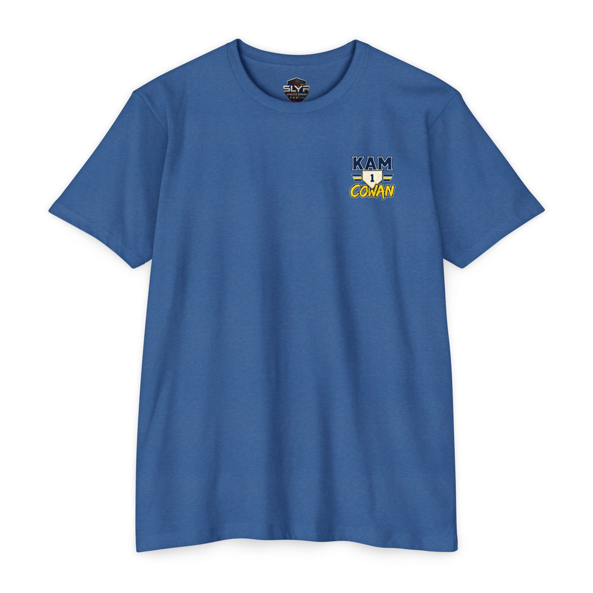 Kam Cowan youth baseball game day shirt - SLYR Apparel