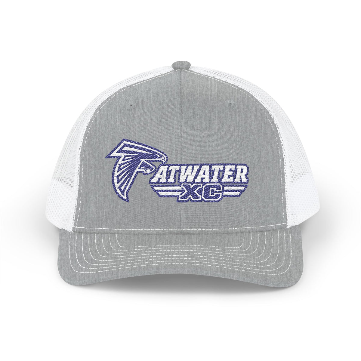 Atwater XC embroidered Richardson 112 snapback mesh hat by SLYR Apparel — product view 4