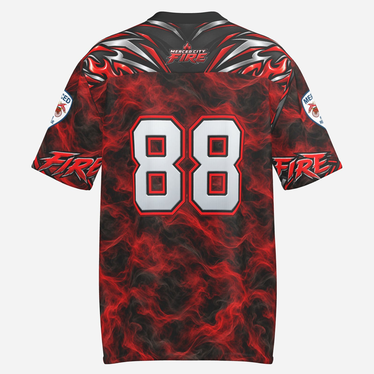 SLYR Apparel City Fire athletic jersey number 88, product image 2