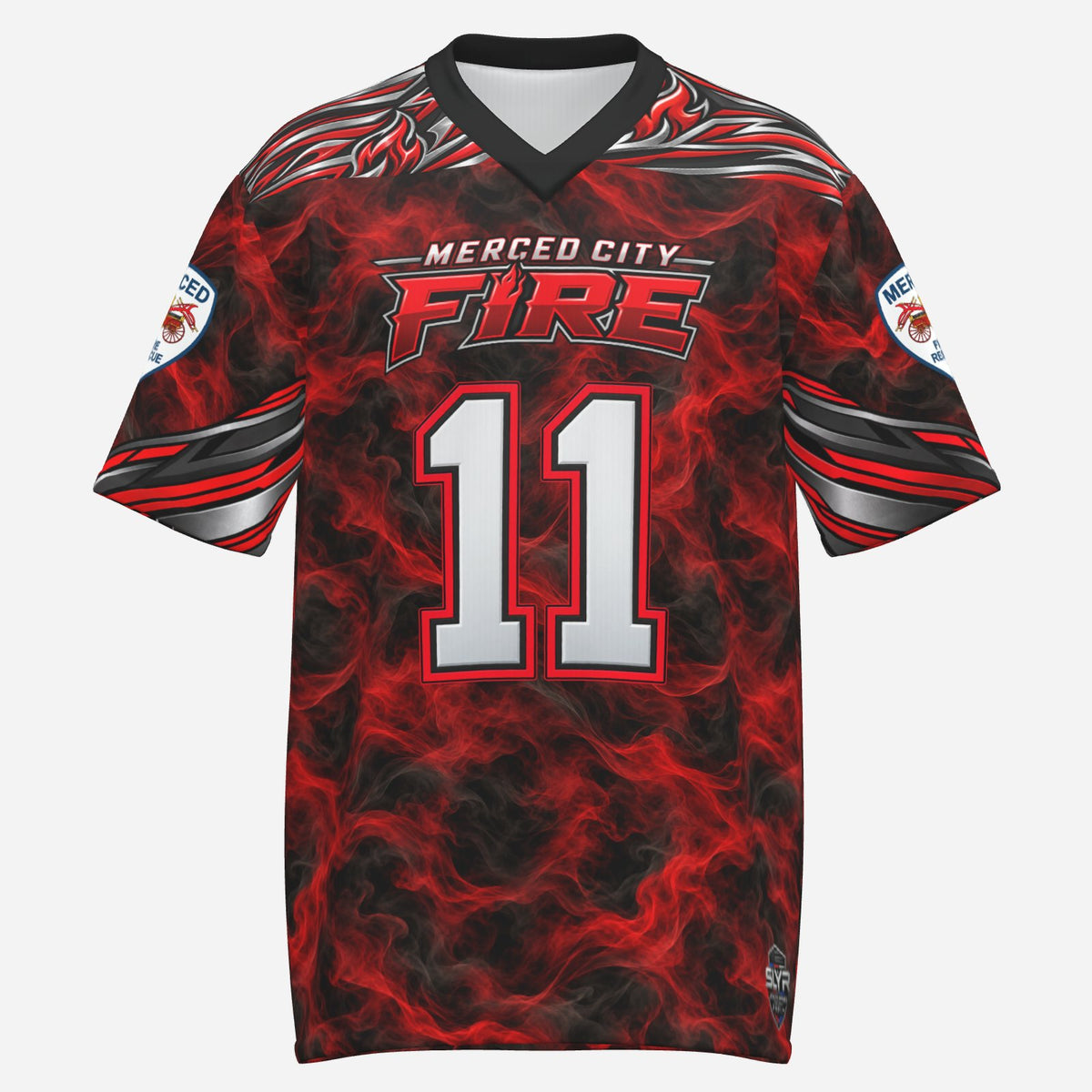 SLYR Apparel City Fire athletic jersey number 11, product image 1