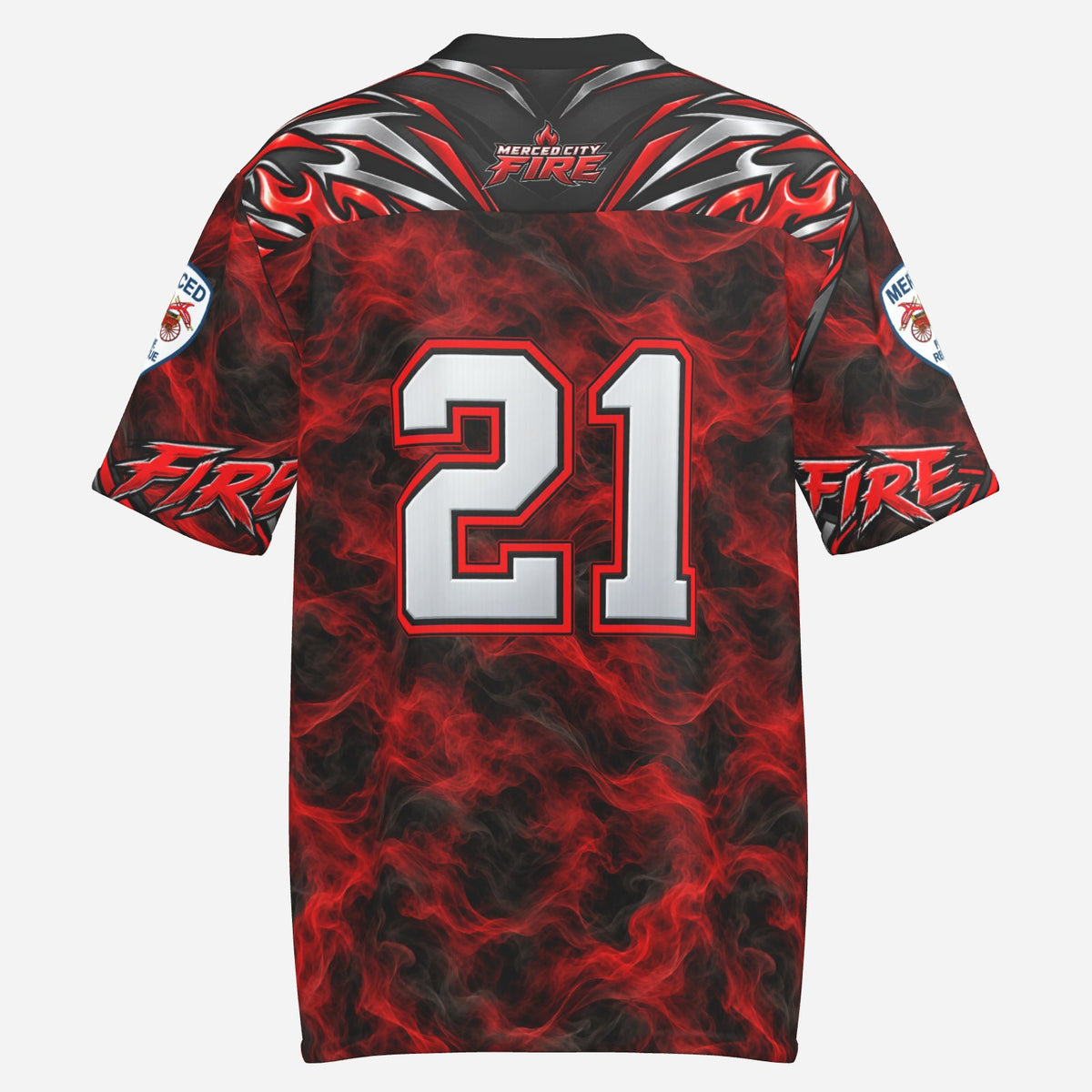 SLYR Apparel City Fire athletic jersey number 21, product image 2