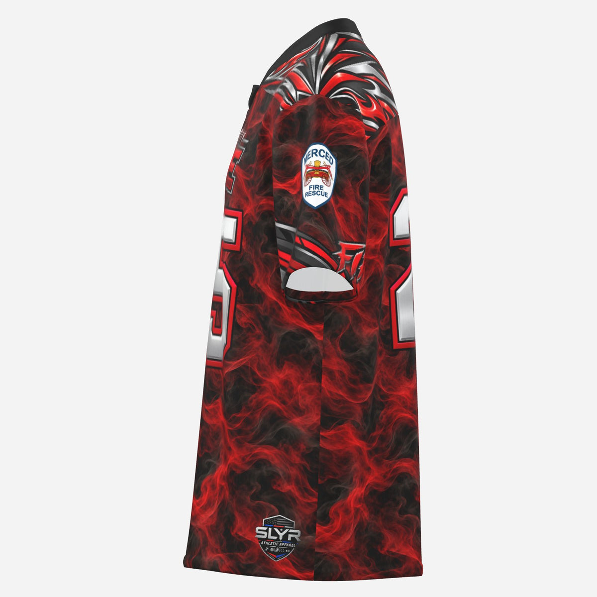 SLYR Apparel City Fire athletic jersey number 25, product image 4