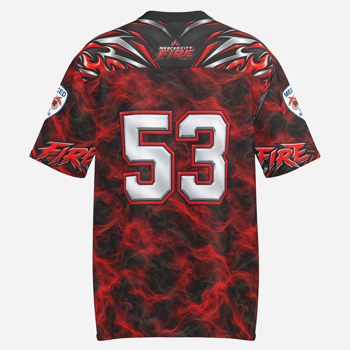 SLYR Apparel City Fire athletic jersey number 53, product image 2