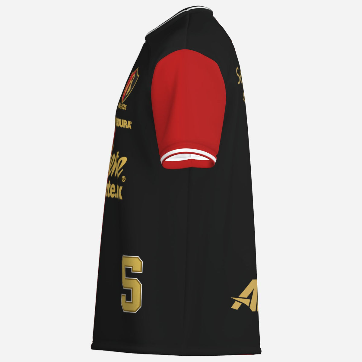 Red Bulls Soccer Team jersey number 5 - SLYR Apparel product image 3