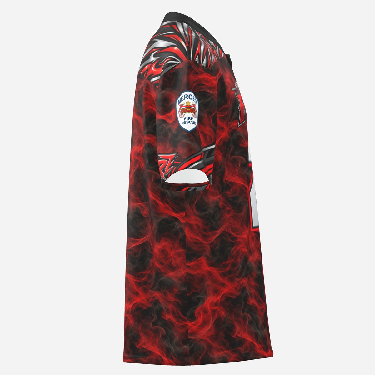 SLYR Apparel City Fire athletic jersey number 2, product image 3