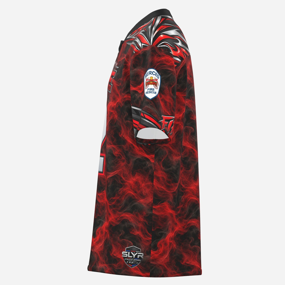SLYR Apparel City Fire athletic jersey number 2, product image 4