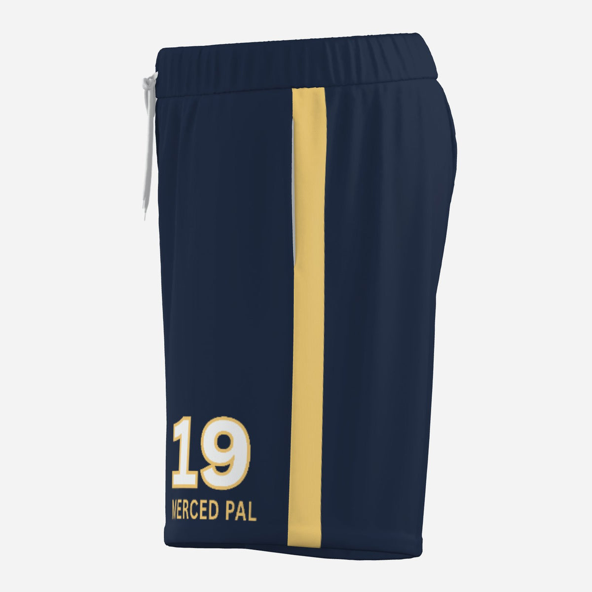 SLYR Apparel #19 MPOA Soccer Shorts for the Merced Police Officers Association Football Club