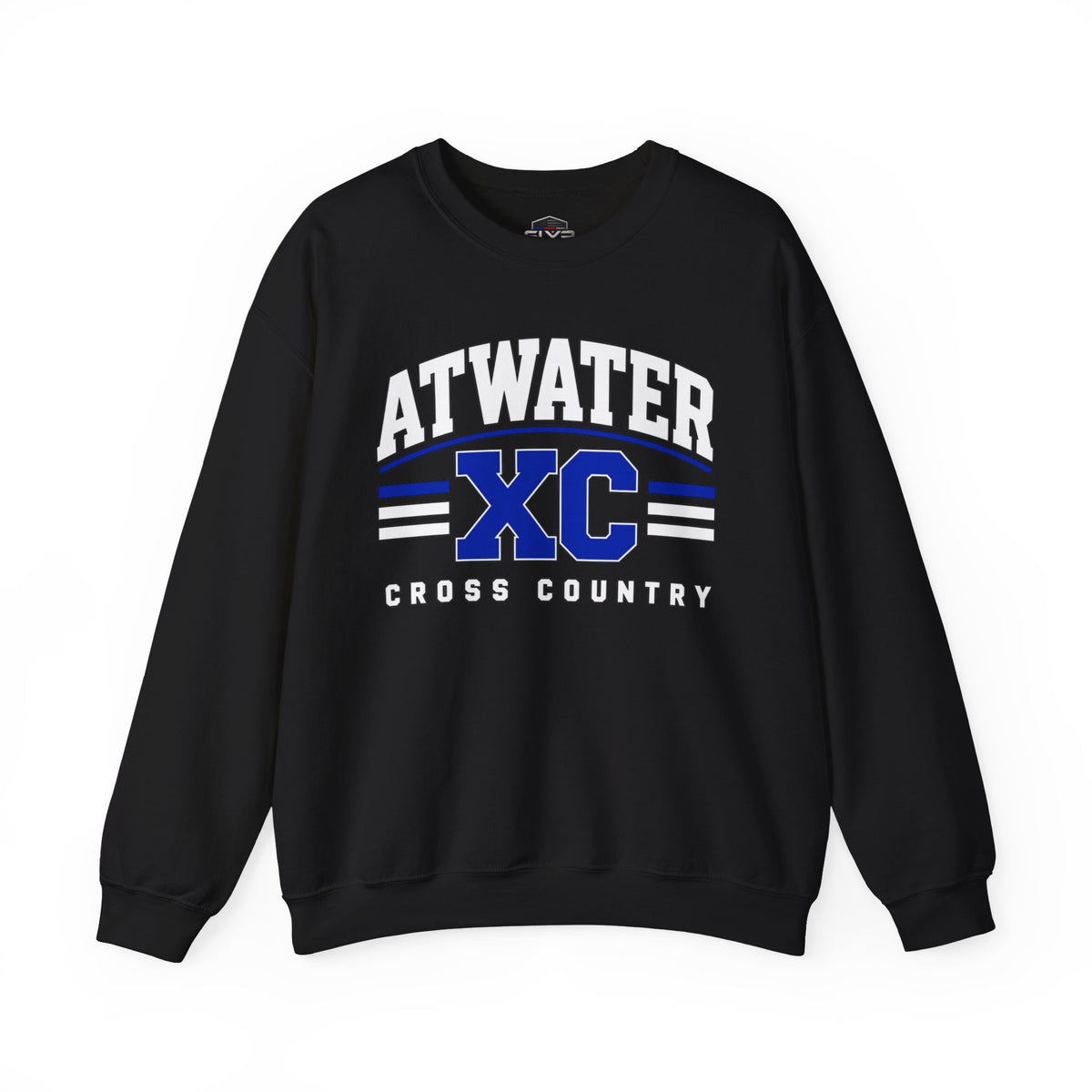 Atwater XC cross country crewneck sweatshirt by SLYR Apparel — product view 2