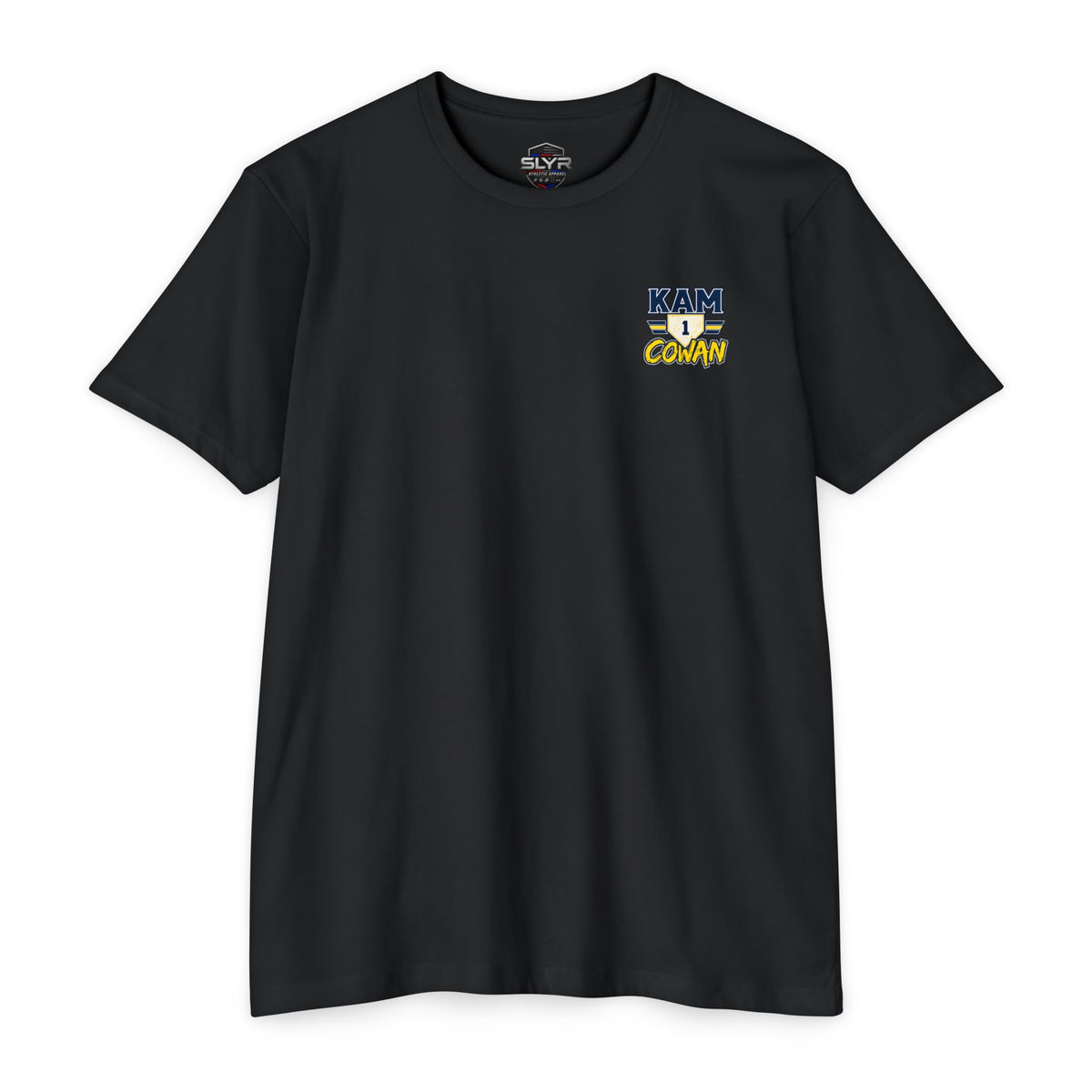 Kam Cowan custom name youth baseball T-shirt - SLYR Apparel