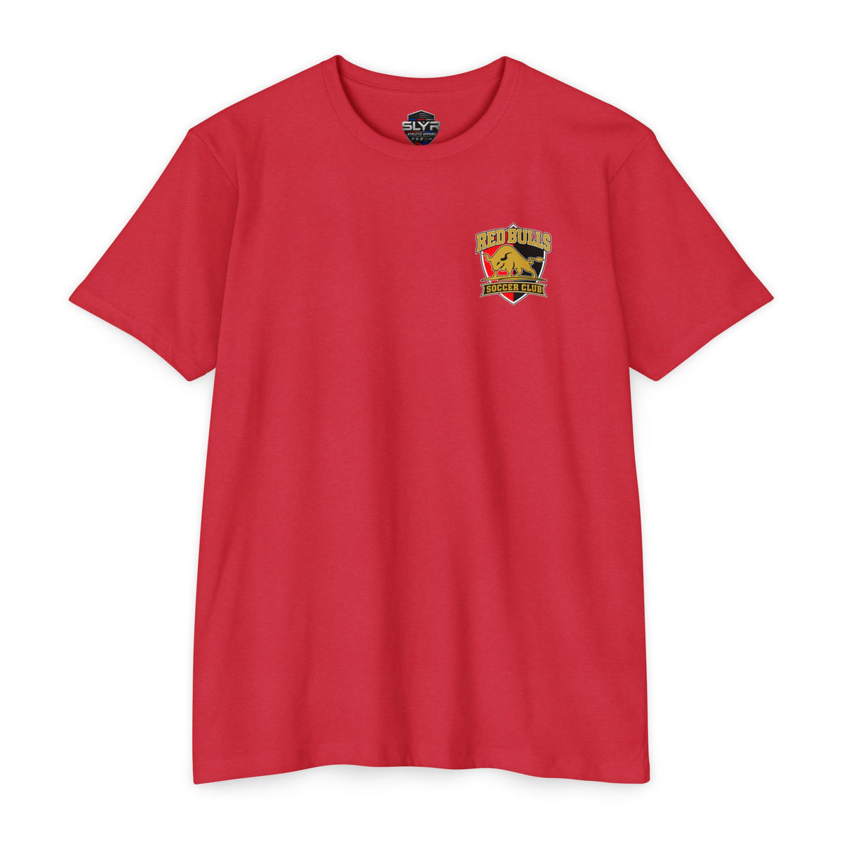 Red Bulls Soccer Club front and back print graphic T-shirt by SLYR Apparel - product image 2