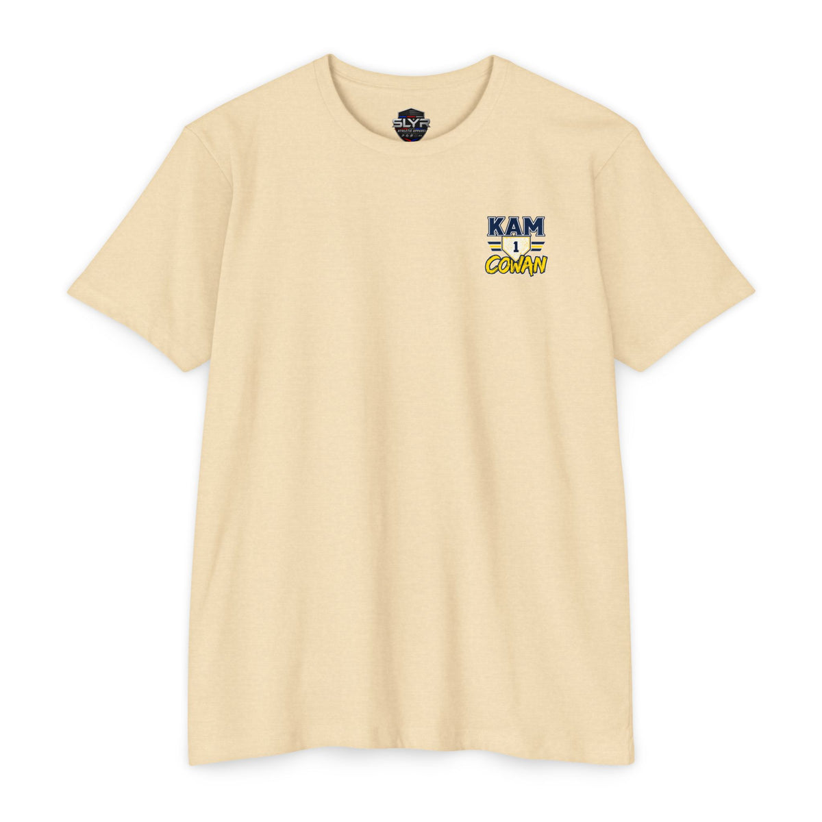 Kam Cowan personalized youth baseball fan tee - SLYR Apparel
