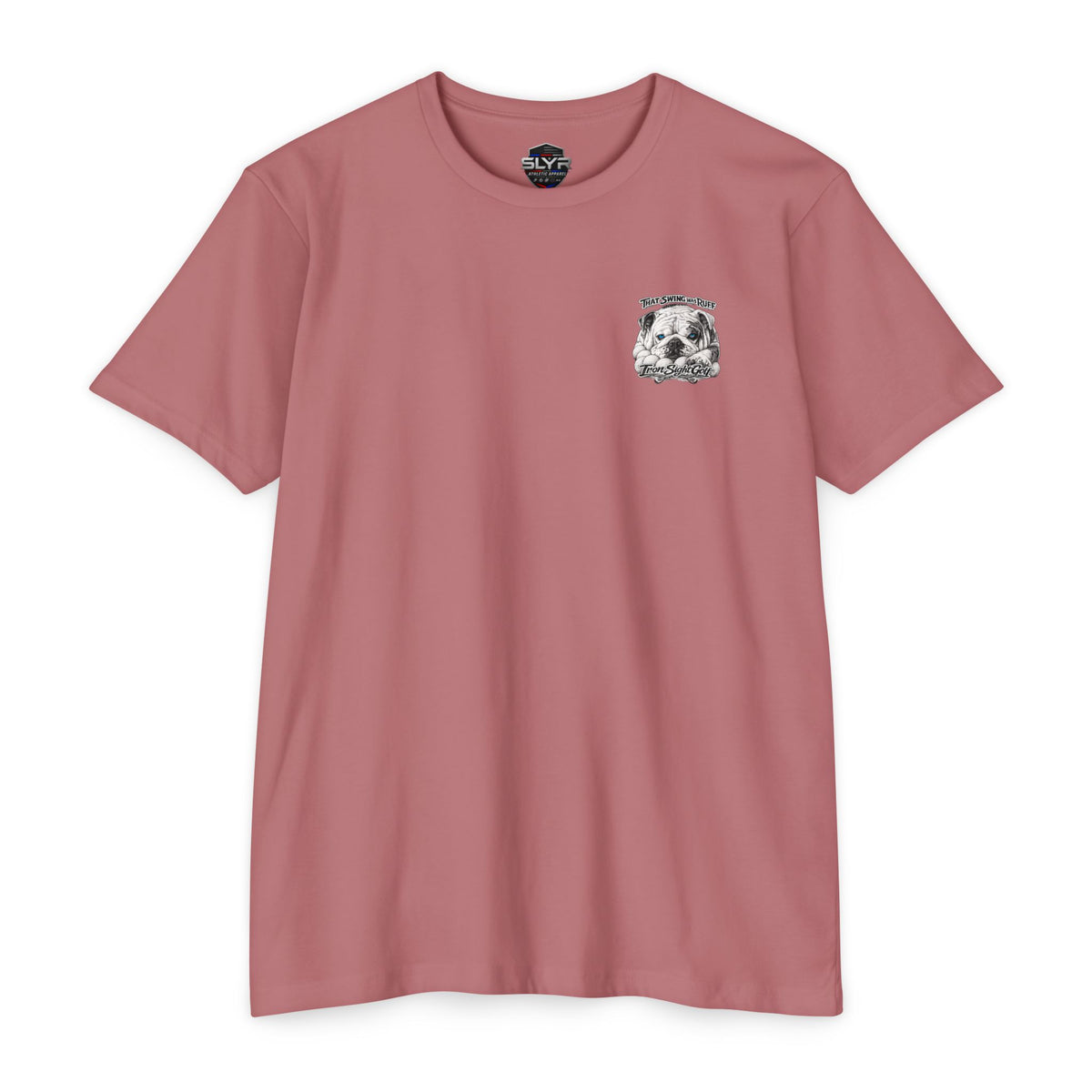 That Swing Was Ruff bulldog golf T-shirt by SLYR Apparel - product view 7