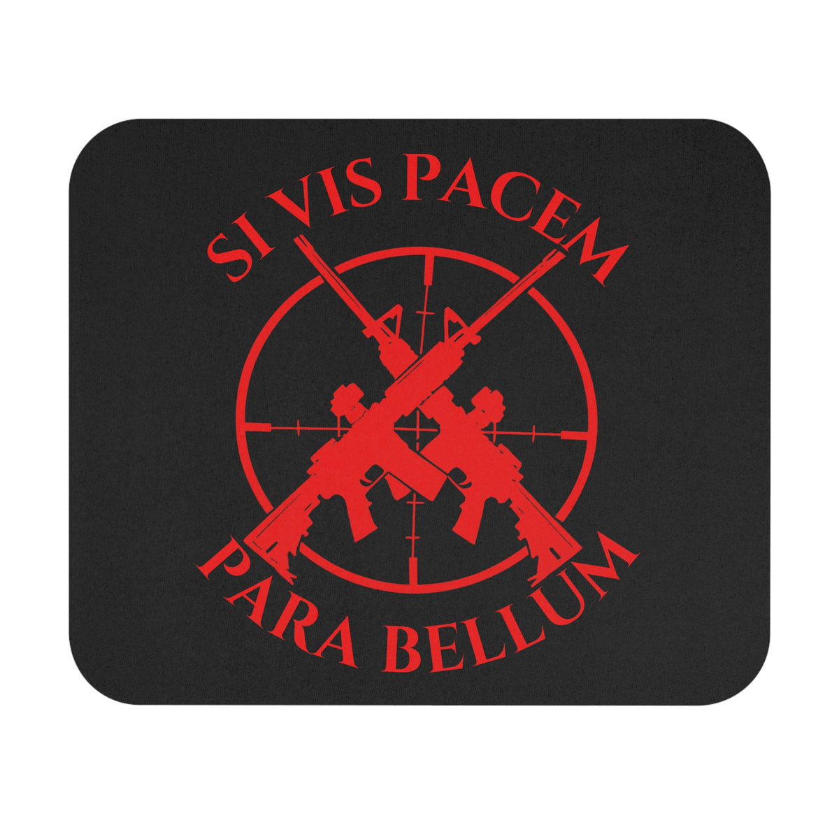 Si Vis Pacem Para Bellum Mouse Pad —MPD Range Team 9"x8" Mouse Pad by SLYR Apparel — product image 1