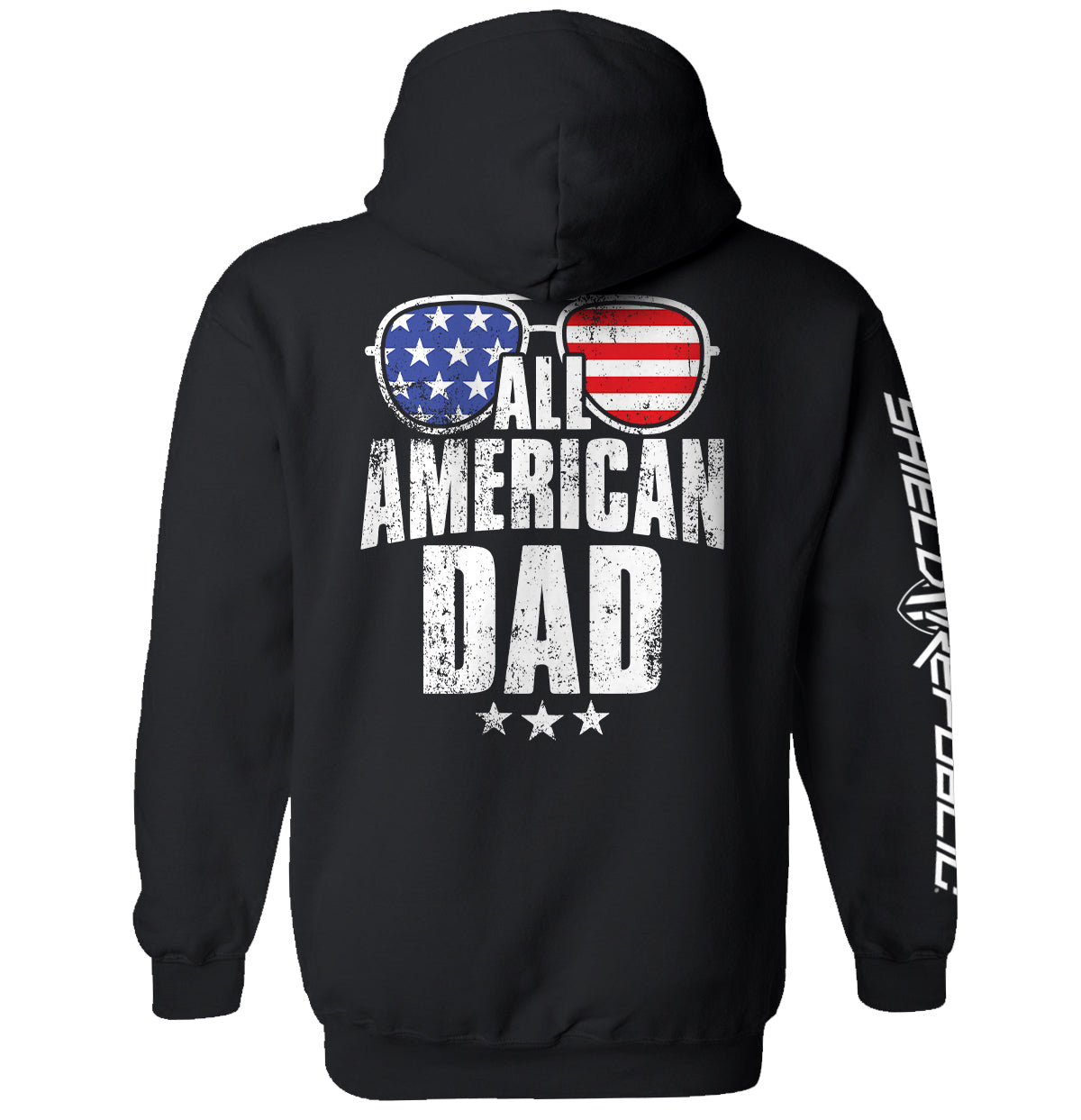 All American Dad Patriotic T-Shirt - SLYR Apparel