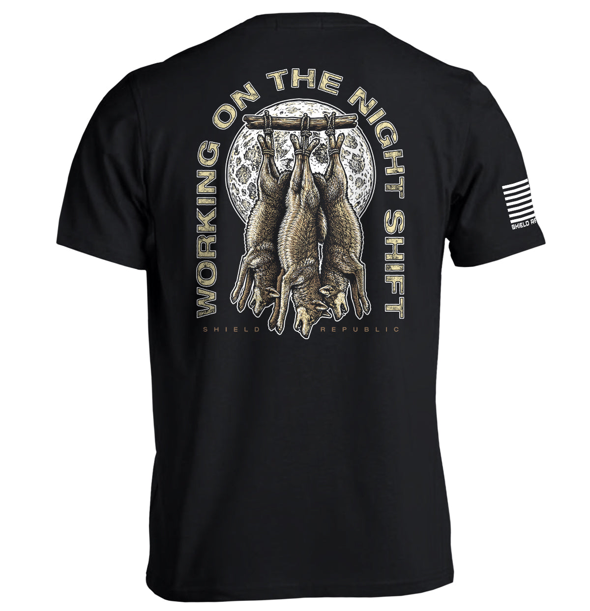 Working on the Night Shift T-Shirt - SLYR Apparel