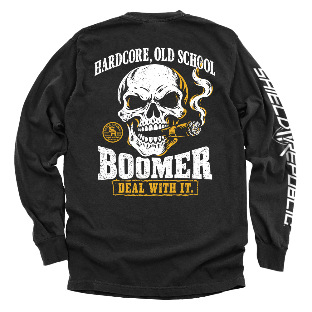 Shield Republic Hardcore, Old School, Boomer – Graphic Apparel