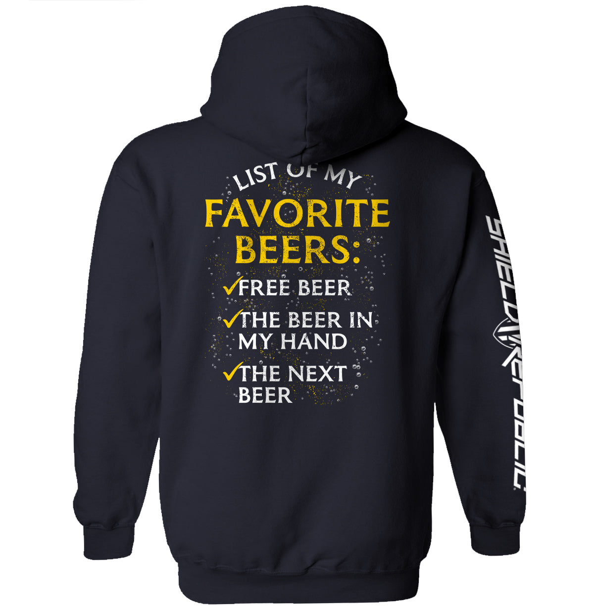 List of My Favorite Beers T-Shirt - SLYR Apparel