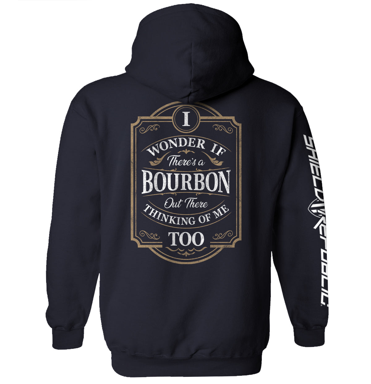Shield Republic Bourbon Thinking Of Me Too – Graphic Apparel