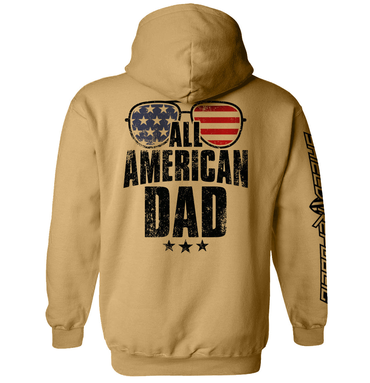All American Dad Patriotic T-Shirt - SLYR Apparel