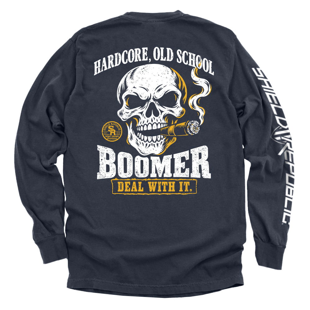 Shield Republic Hardcore, Old School, Boomer – Graphic Apparel