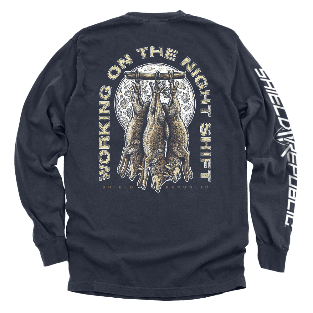 Working on the Night Shift T-Shirt - SLYR Apparel