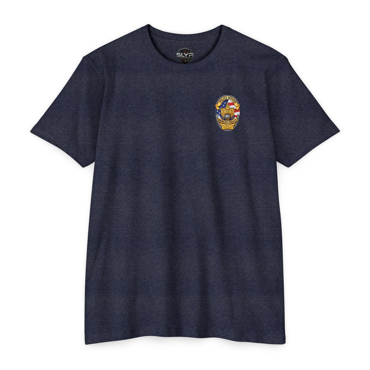 SLYR Apparel America 250 commemorative T-shirt – Merced Edition