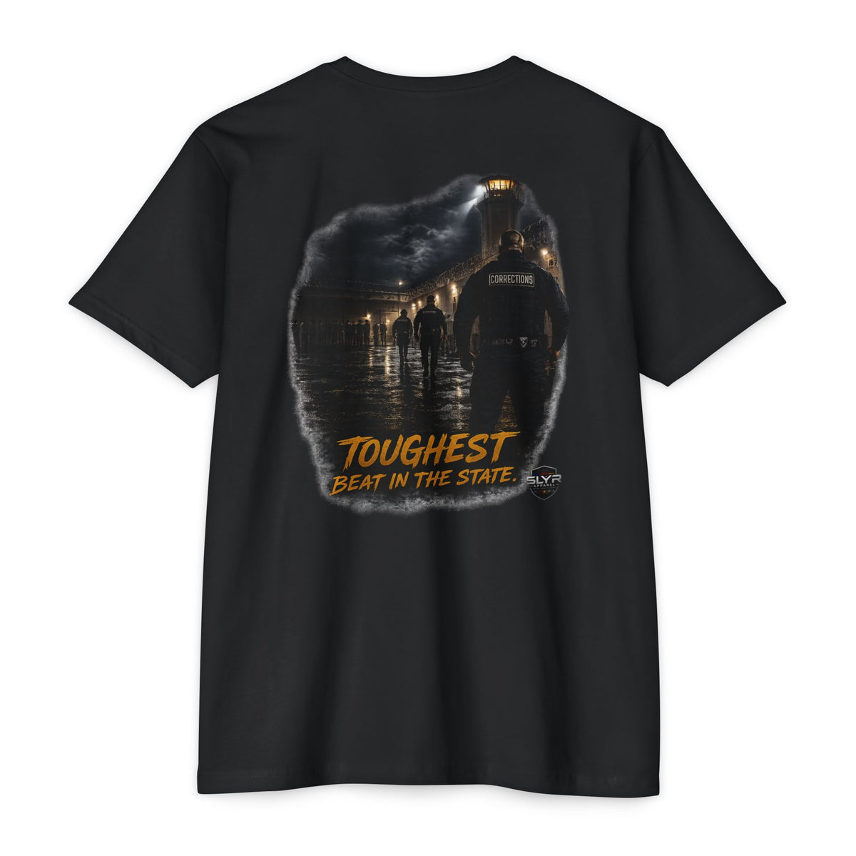 SLYR Apparel Toughest Beat in the State Corrections T-Shirt
