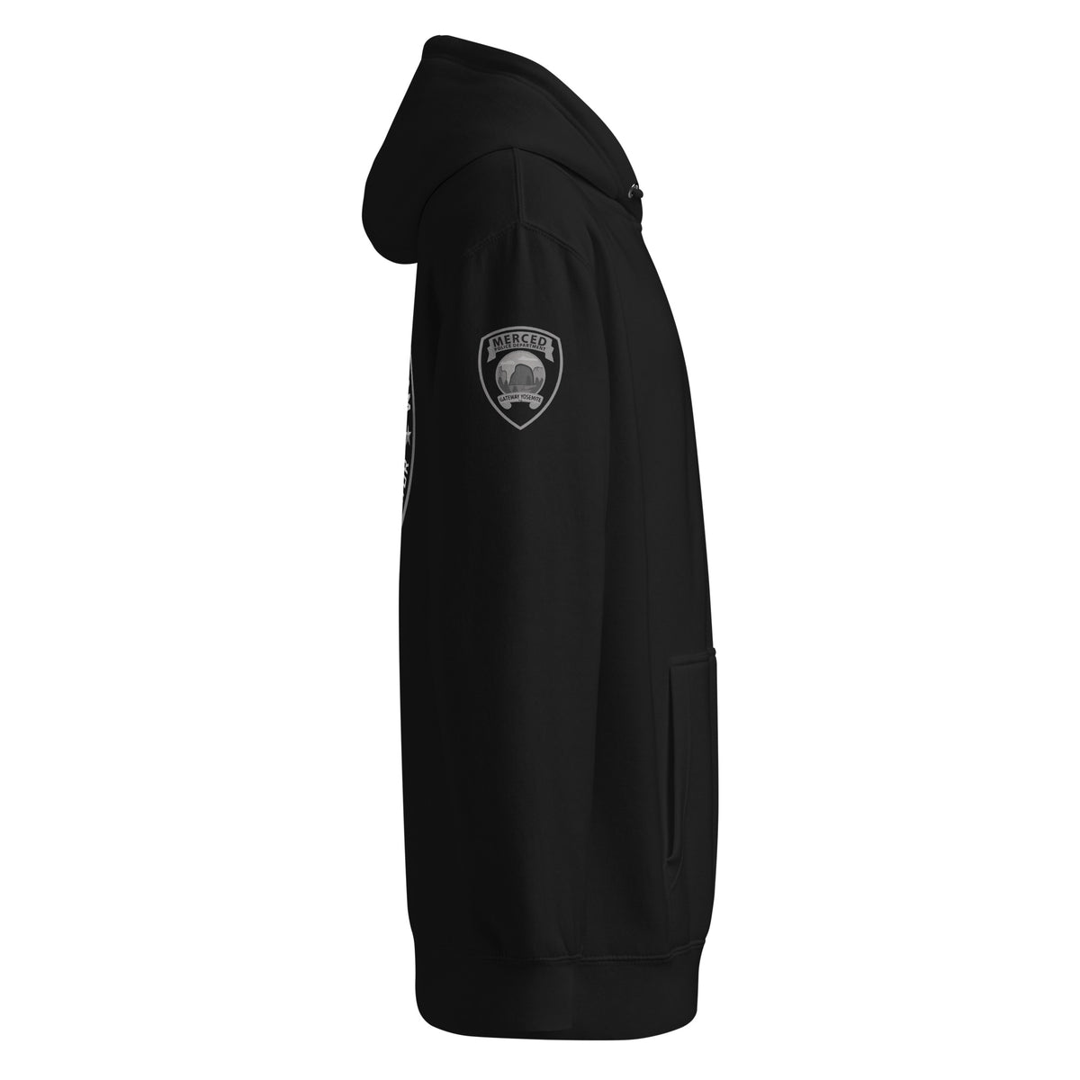 Right-side view of SLYR Apparel Crisis Negotiation Team Hoodie