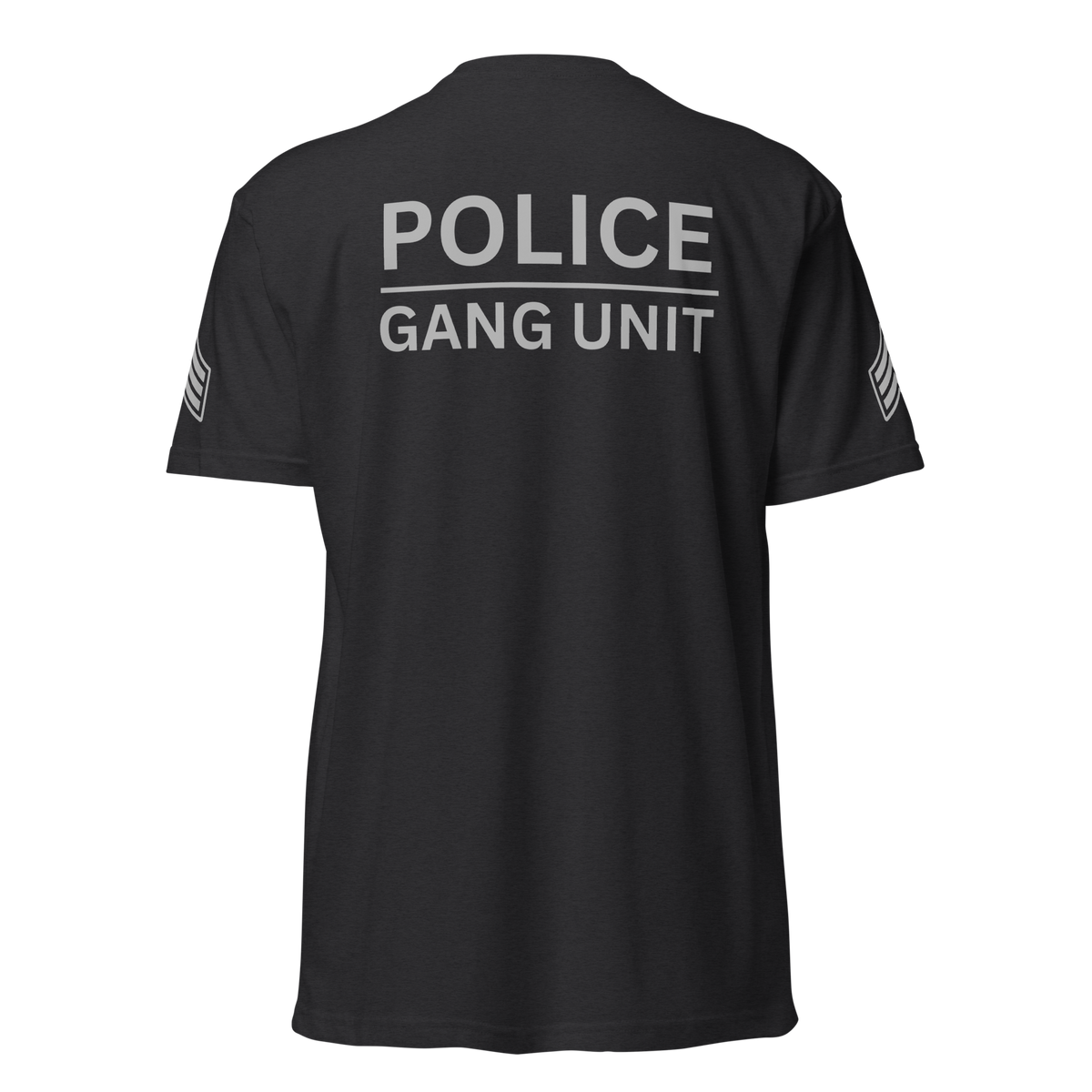 Back view of SLYR Apparel Gang Unit Sergeant T-Shirt – Next Level 6210