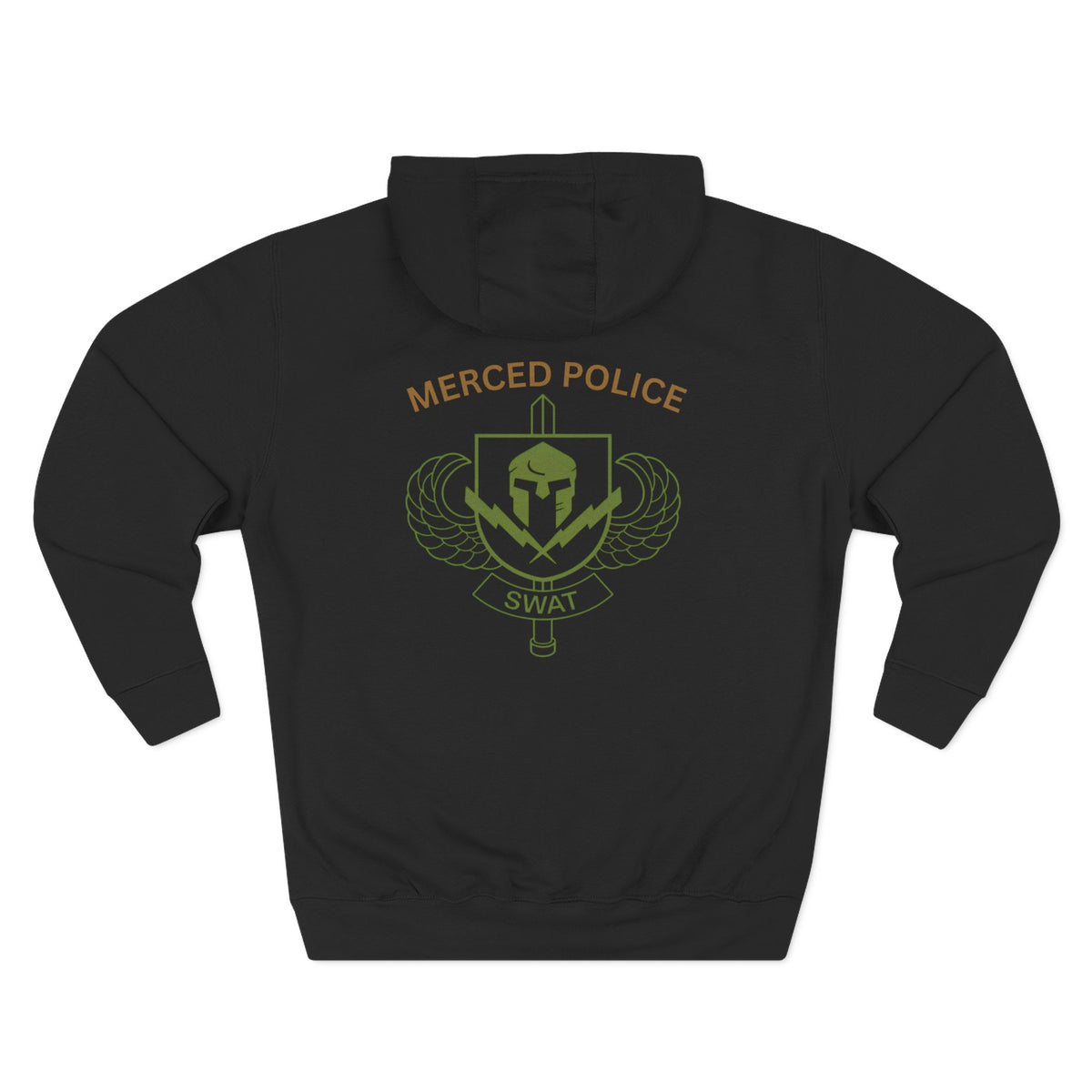 SLYR Apparel Merced Police SWAT Team Fleece Hoodie