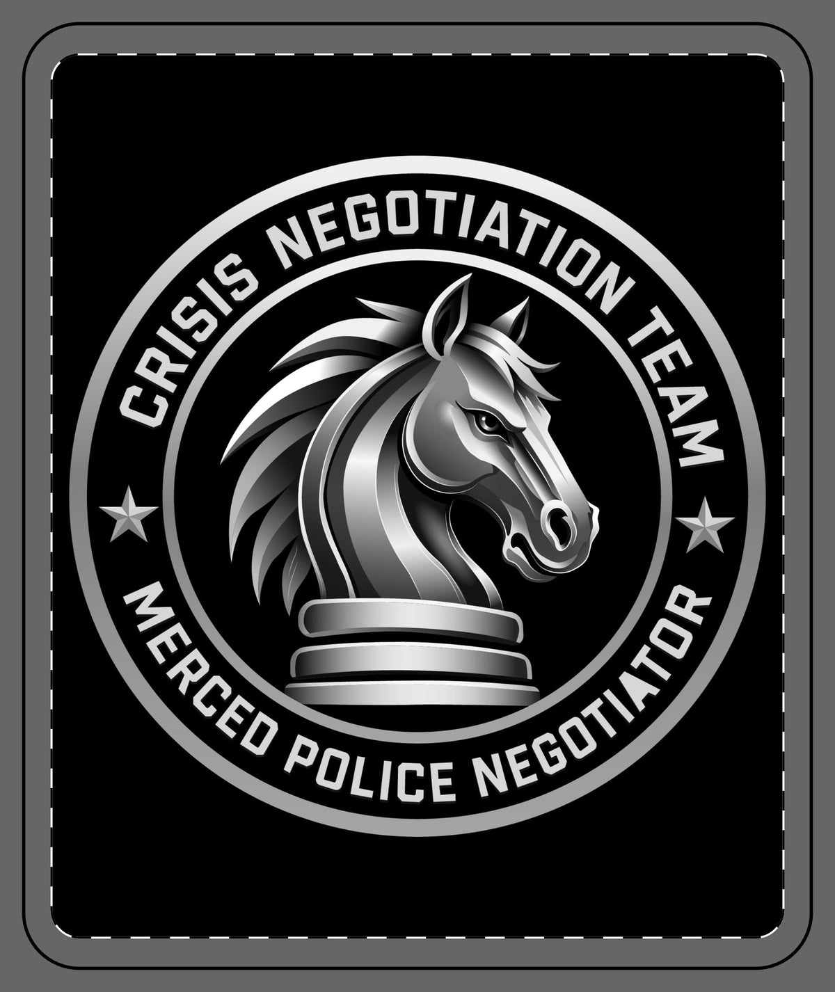 SLYR Apparel MPD Crisis Negotiation Team fleece blanket