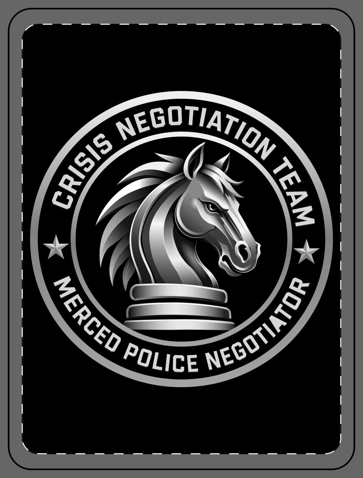 SLYR Apparel MPD Crisis Negotiation Team fleece blanket
