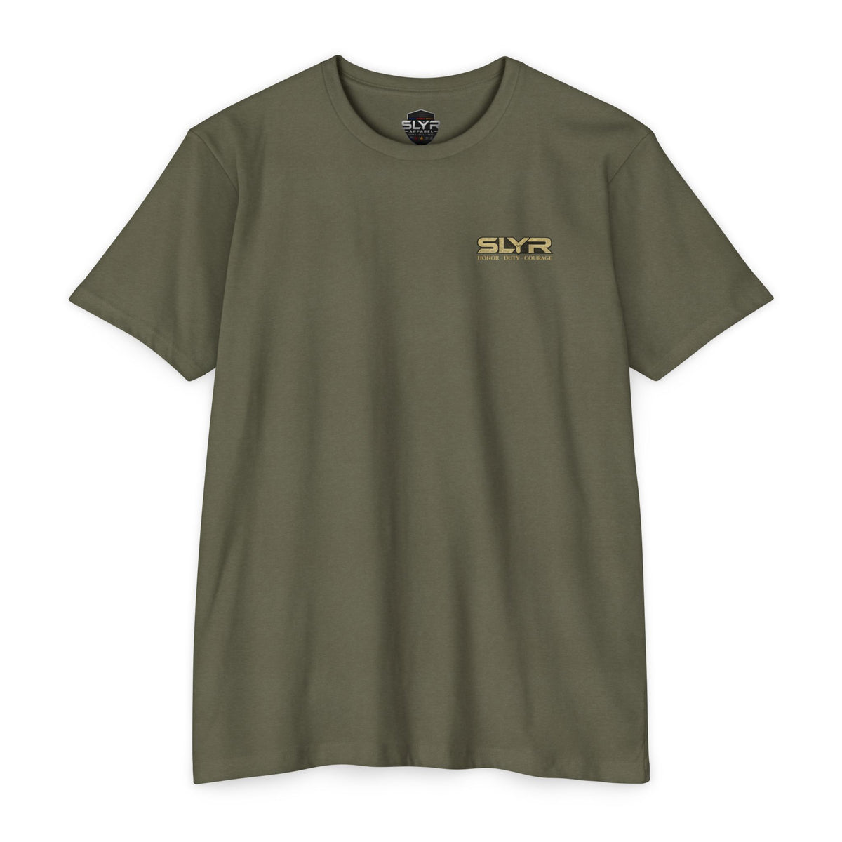 SLYR Apparel SLYR Tactical Honor Duty Courage Graphic Tee