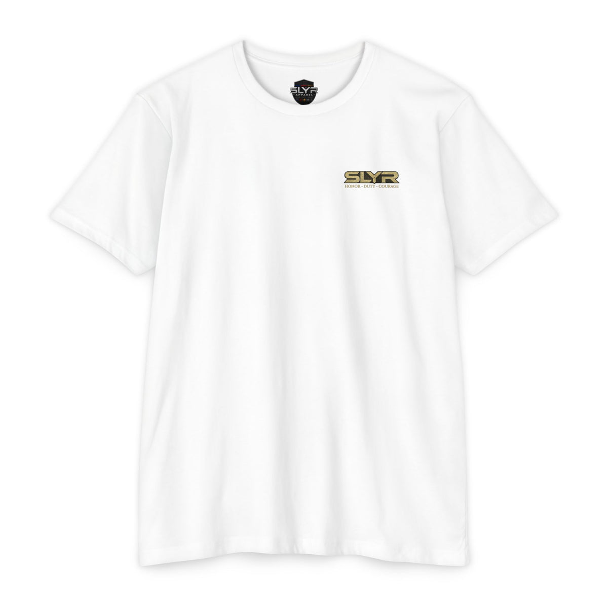 SLYR Apparel SLYR Tactical Honor Duty Courage Graphic Tee