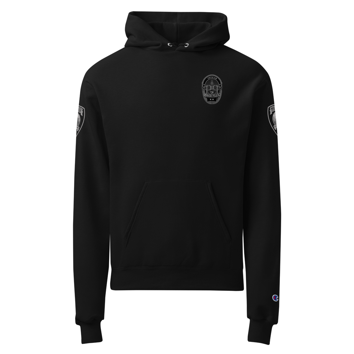 SLYR Apparel MPD Officer Champion Powerblend Hoodie – Merced Police Department Officer apparel