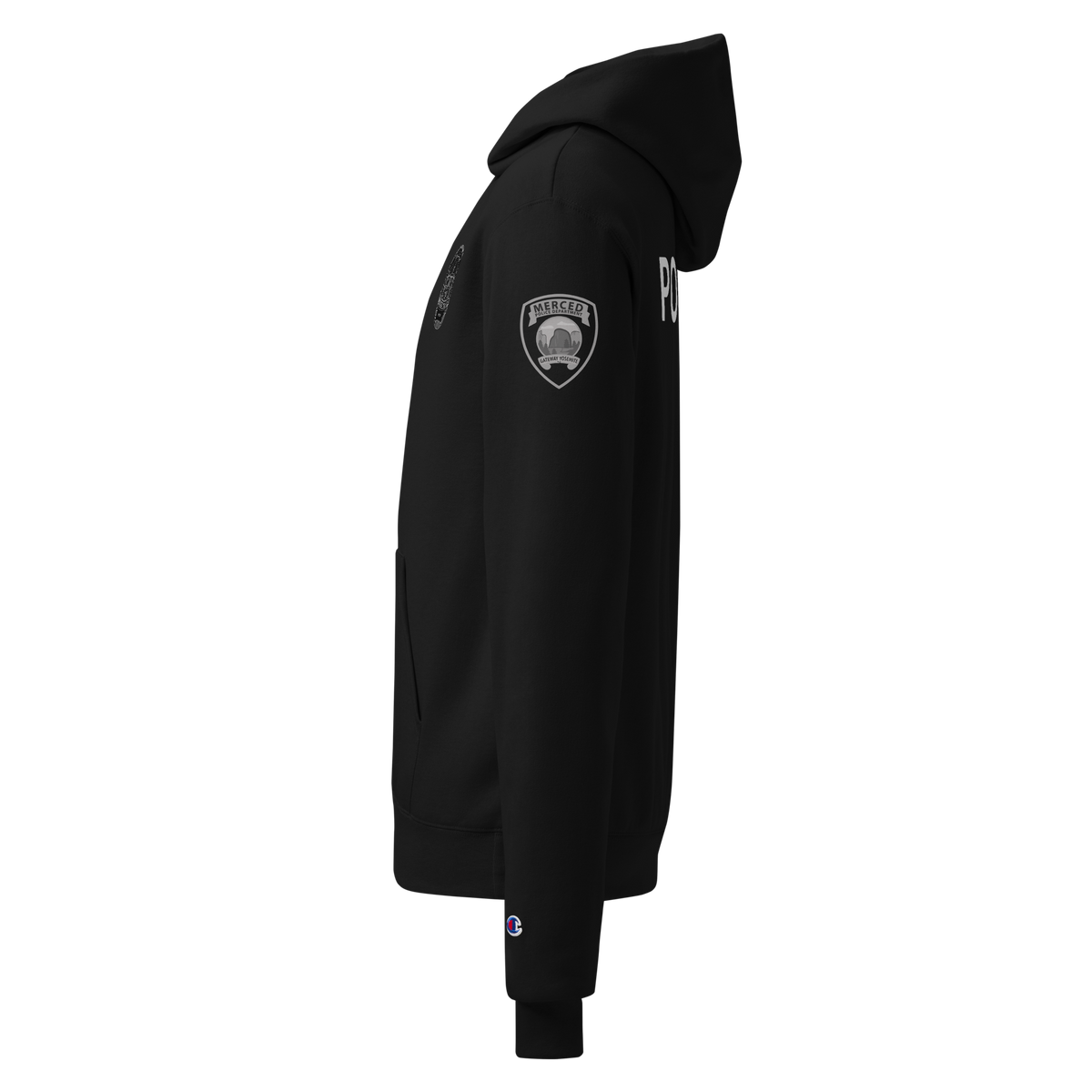SLYR Apparel MPD Detective Champion Powerblend Hoodie – Merced Police Department Detective apparel