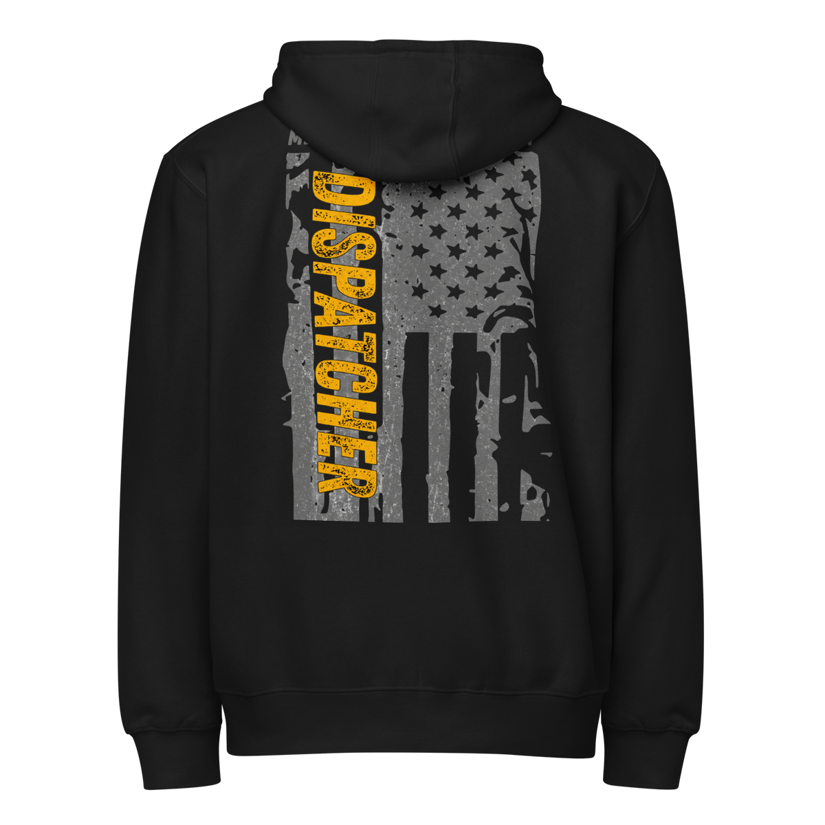 SLYR Apparel MPD Dispatcher Zip-Up Hoodie - Yellow
