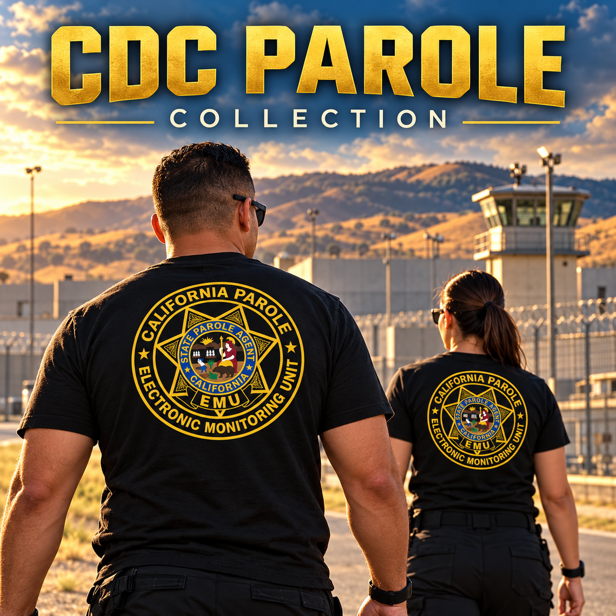 CDC Parole Apparel & EMU Gear | SLYR Apparel