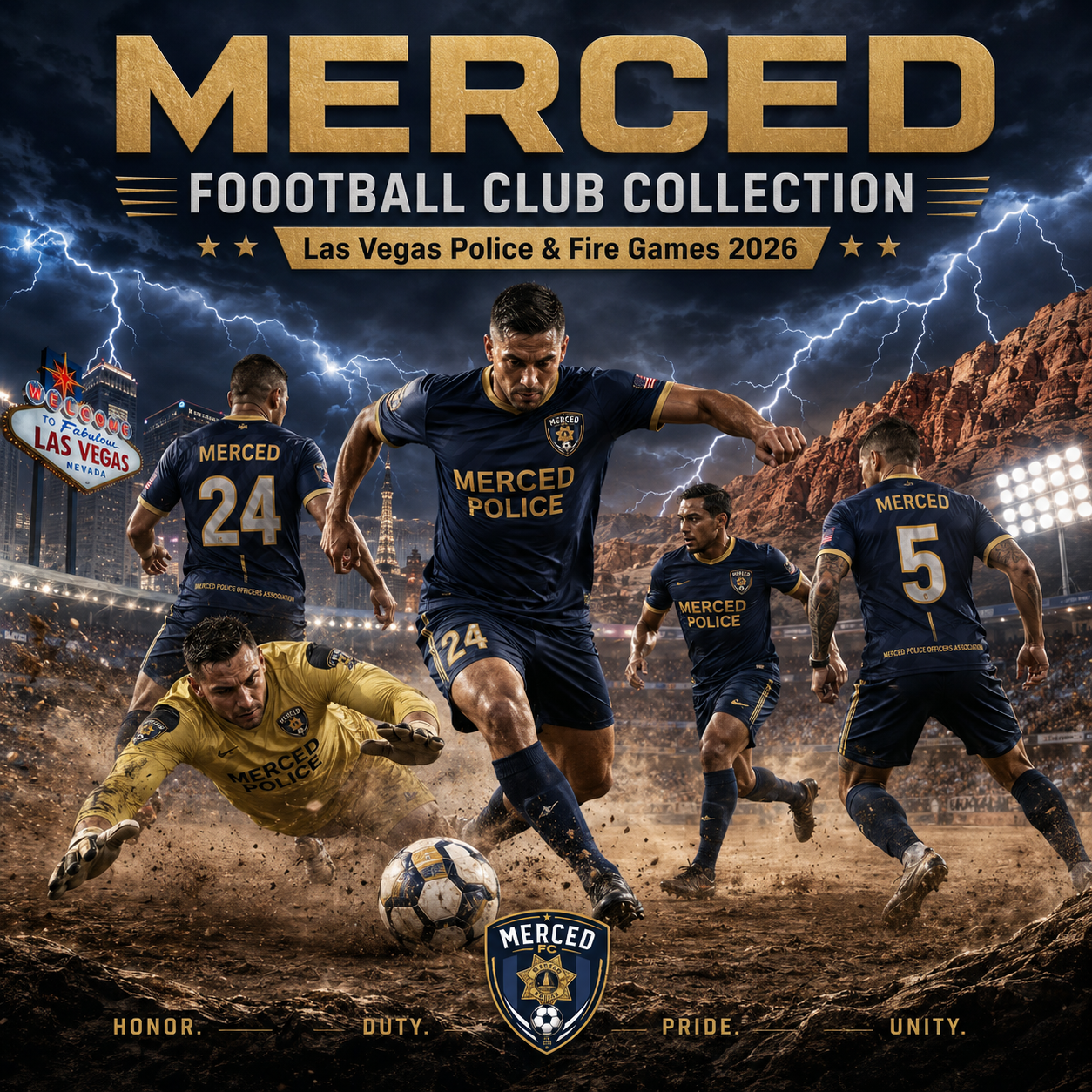 Merced Police Department Football Club