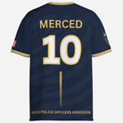 SLYR Apparel #10 MPOA Soccer Jersey for the Merced Police Officers Association Football Club