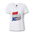 Women's Run Atwater XC V-Neck Tee — Cross Country Team Shirt - SLYR Apparel