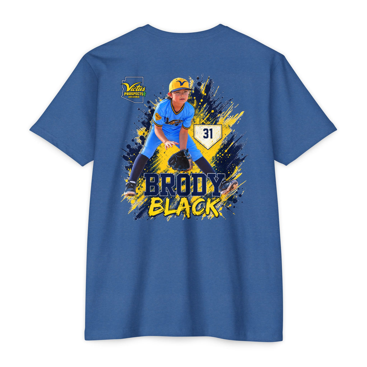 Brody Black baseball player tribute T-shirt - SLYR Apparel