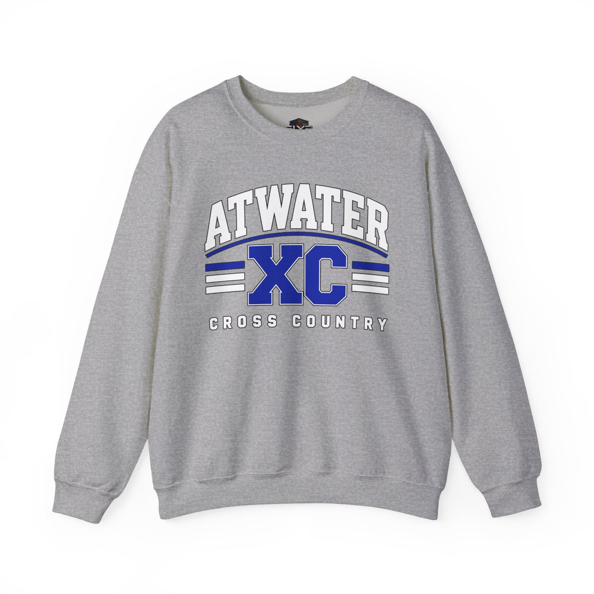 Atwater XC cross country crewneck sweatshirt by SLYR Apparel — product view 1